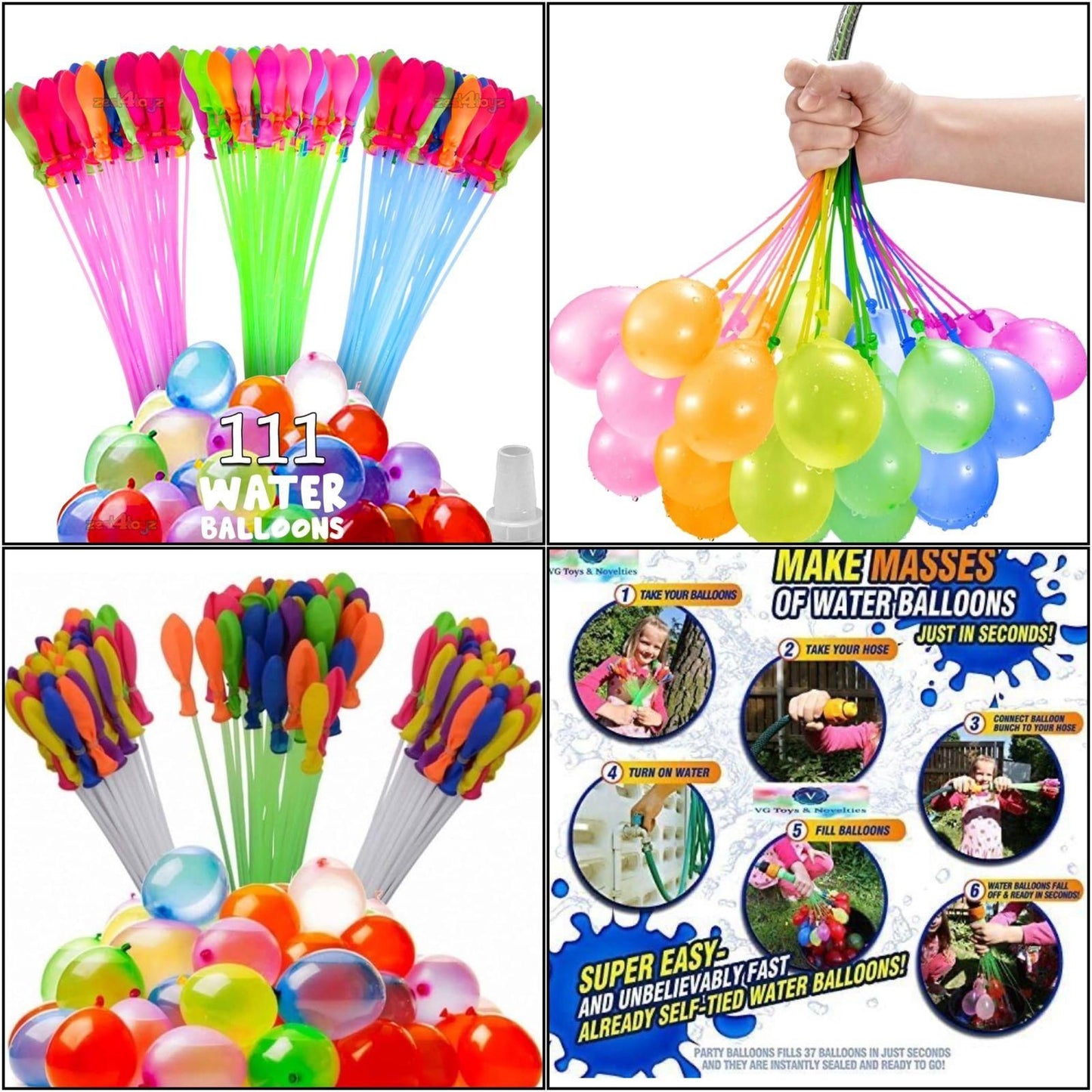 Quick Water Filling Balloons